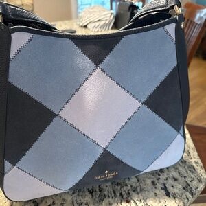 Kate Spade patchwork suede Leila purse